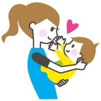 親子の画像