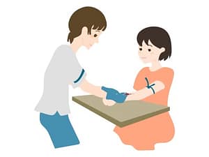 血液検査の画像