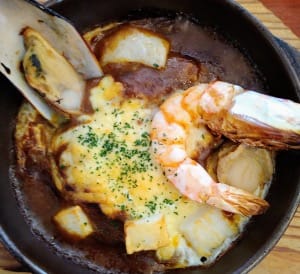 シーフード焼きカレー