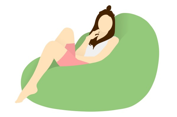 人をダメにするソファ